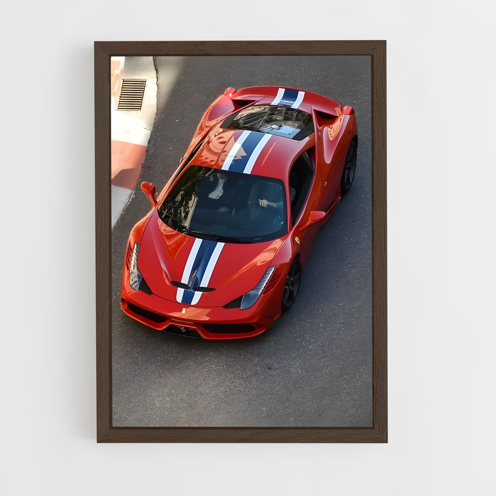 Poster speciale de Rouge – affiche Ferrari (vue 5)